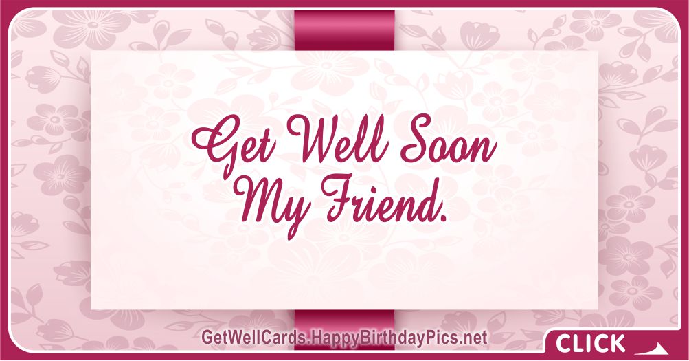 get well soon cards for friends